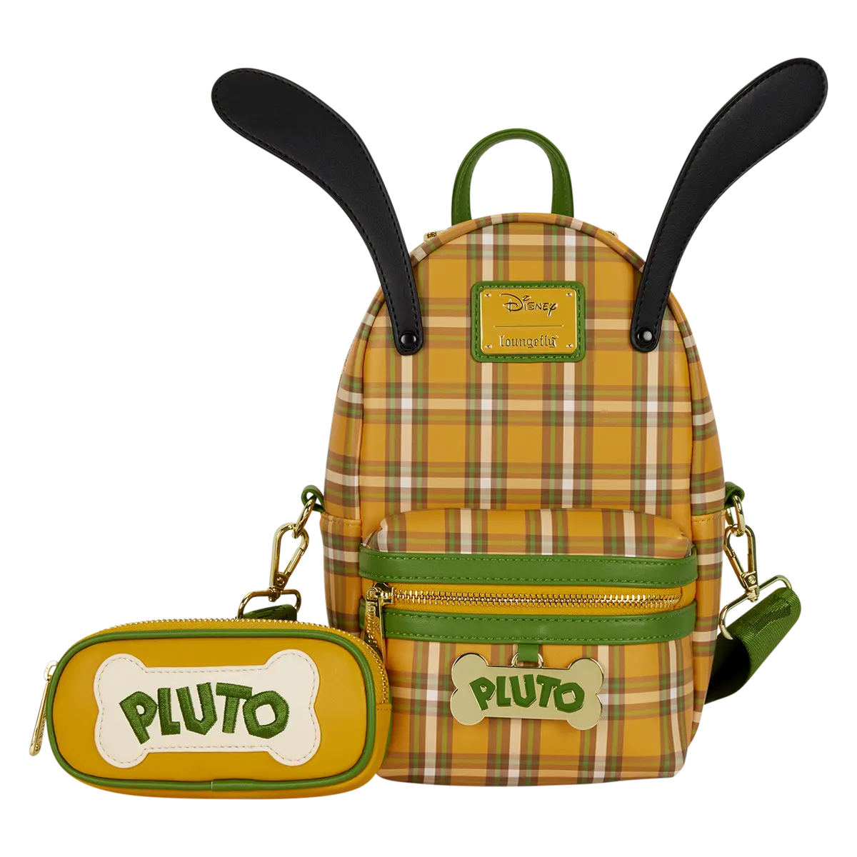 Pluto 95th Anniversary Plaid Sling Crossbody Bag with Coin Bag