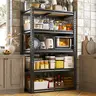 Raybee 5-Tier Heavy-Duty Metal Garage Shelf - Adjustable Frame Racks, 400lb Capacity Storage Organization for Bedroom Shelves, Room Storage, Pantry #TikTokShopStockUp
