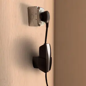 Tesla Mobile Charger Wall Mount Holder | Fits NEMA 14-50 • Raised Base for Protruding Outlets • Secure UMC Controller Cradle