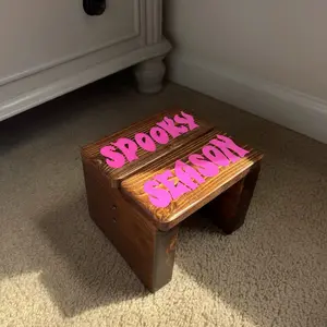 Spooky Season Step Stool