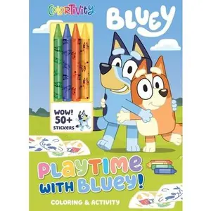 Bluey: Colortivity: Playtime with Bluey! -- Delaney Foerster - Paperback
