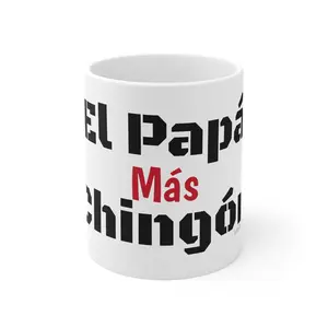 El Papá Más Chingón Mug 15oz