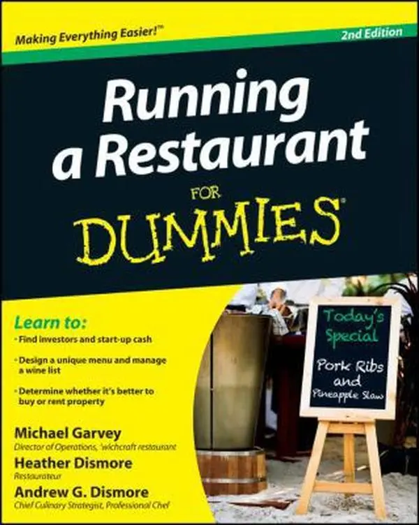 USED-Running a Restaurant for Dummies by Garvey, Michael (Paperback)