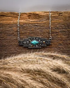 Laramie Stone Aztec Necklace