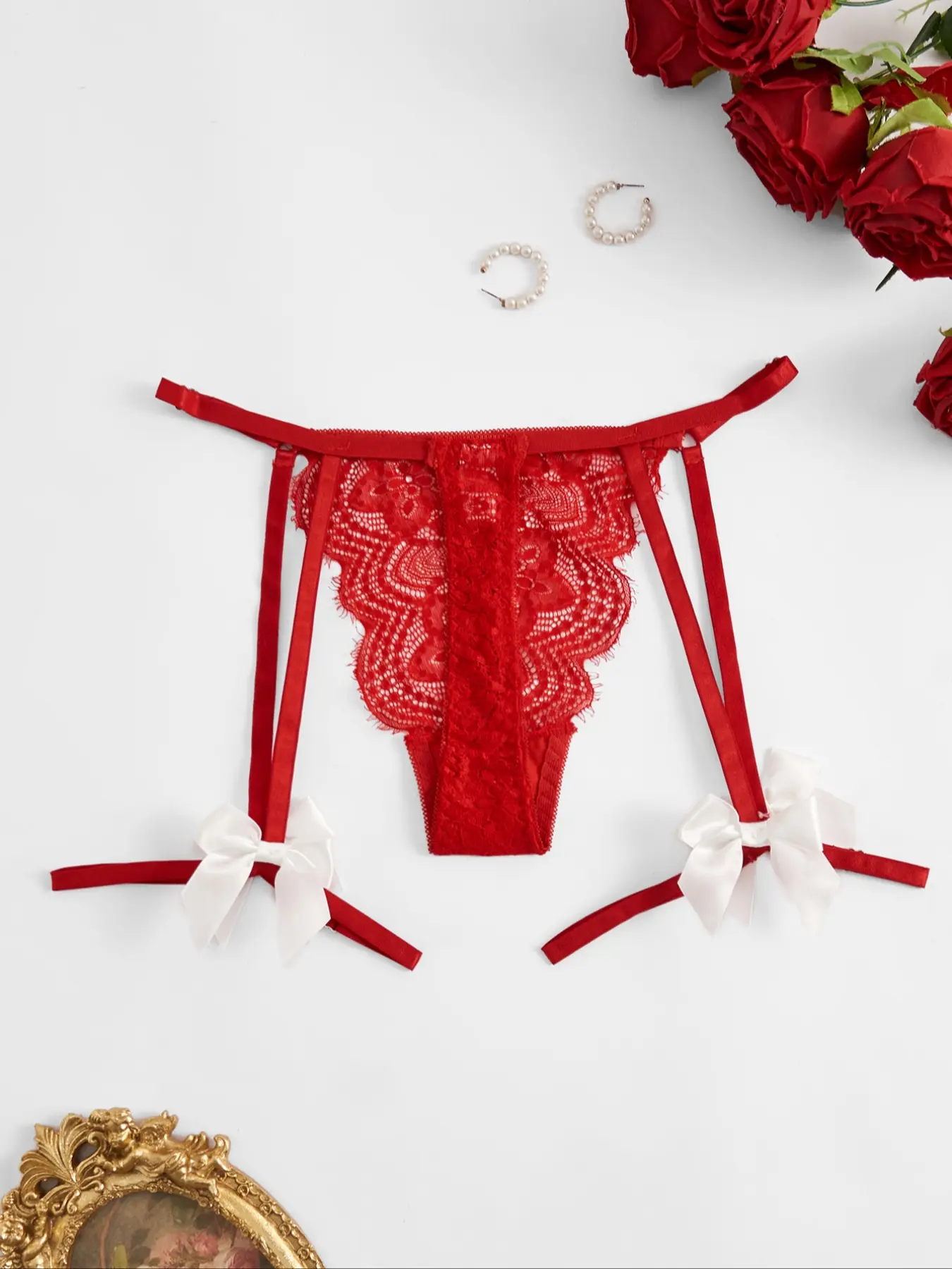 Women's Erotic Underwear, Transparent Halter Bow Leg Ring Mature Triangle Panties, Seductive Charm Sexy Lingerie, Lace Underwear - TikTok Shop Women's Erotic Underwear, Transparent Halter Bow Leg Ring Mature Triangle Panties, Seductive Charm Sexy Lingerie, Lace Underwear - TikTok Shop