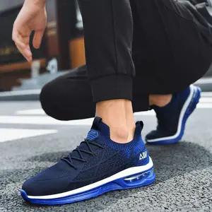 AOV Mens Running Shoes Slip on Shoes for Men Athletic Tennis Sneakers Non Slip Breathable Gym Trail Walking Shoes for Men
