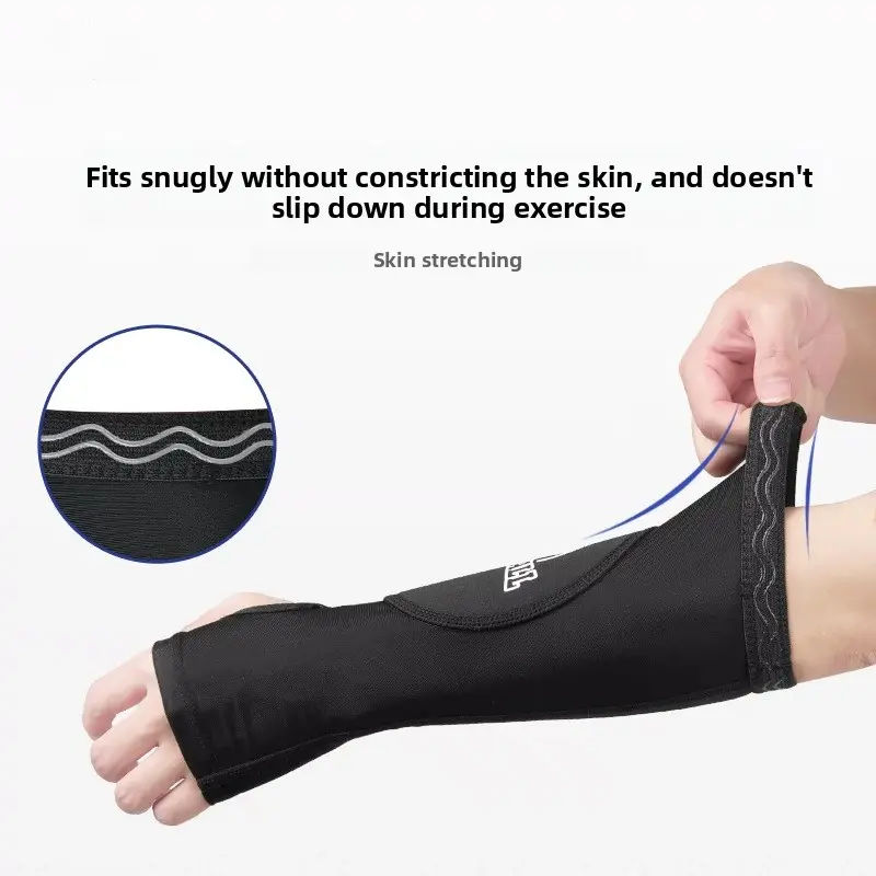 Padded Volleyball Arm Sleeves, Anti-Slip Nylon Compression Forearm Protection for Adult Training and Matches, Size S, Unisex, Non-Slip, Padded Forearm Protection, Forearm Sleeve, Sizes S-M-L