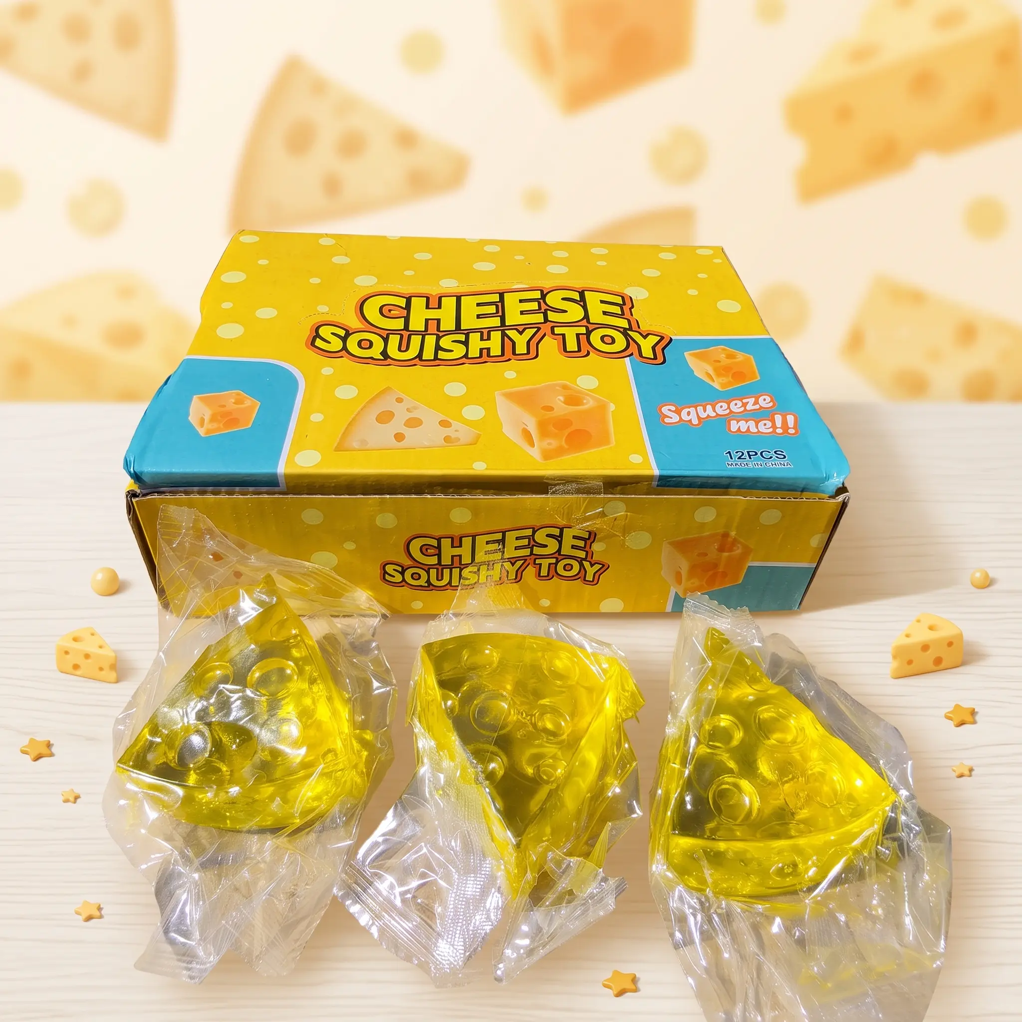 Maltose Triangle Cheese Squishy