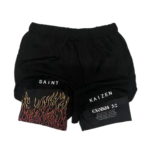 Exodus 3:2 Performance Shorts - Black