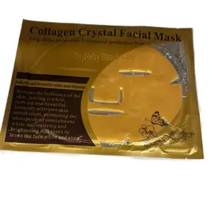 24K Gold Collagen Facial Sheet Mask – Glow & Moisture Boost (6 Pcs)