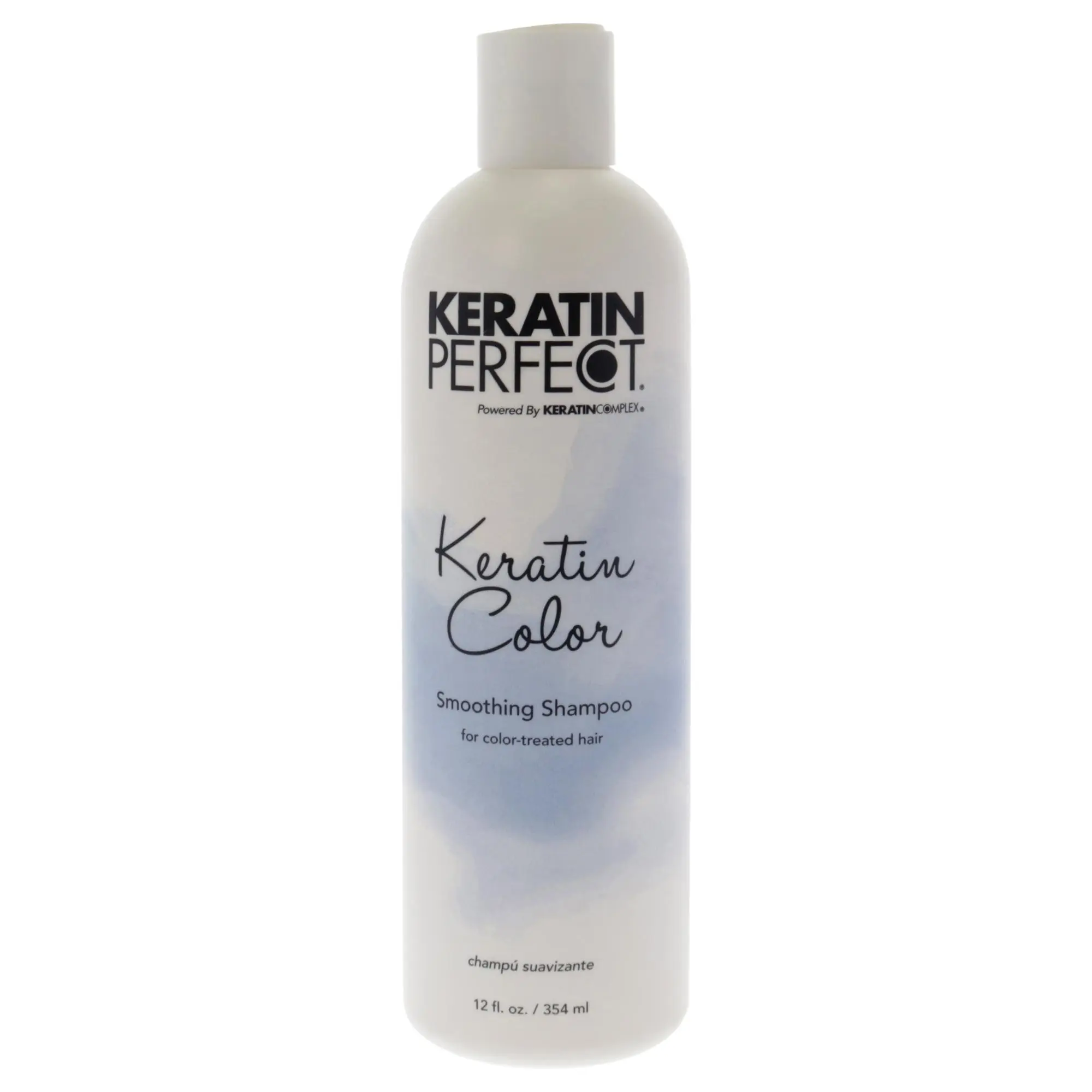 Keratin Perfect Smoothing Keratin Color Hair Care Shampoo, Unisex, 12 fl oz