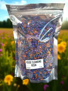 Olofin Brand Incense House Cleansing Resin 1 Pound Clear Packaging for Your Needs Scent Perfume