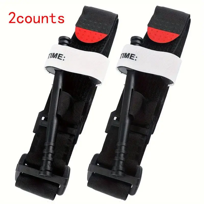 Outdoor Emergency Injury Stop Belt, Quick & Safe Stop Belt, Emergency Injury Stop Belt for Outdoor Camping Hiking Climbing, Emergency Kit for School,