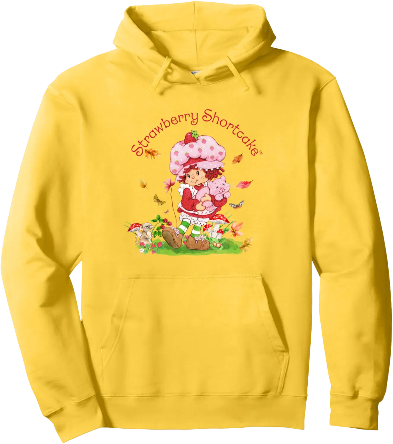 Strawberry Shortcake & Custard Autumn Besties Pullover Hoodie - 42B0DZFZP2X7
