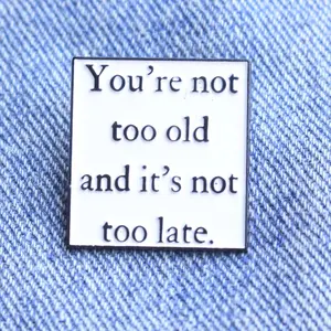 Metal Brooch Fashion Lapel Badge Backpack Clothes Jewelry Gifts for Friends