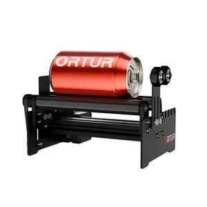 Ortur YRR2.0 Rotary Chuck Roller for Engraving Cylindrical Objects, Wine Glass, Tumbler, Engraver Accessory