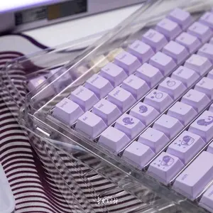 Qwertykeys QK Taro balls Keycap Set – Cherry Profile PBT Dye-Sub Keycaps