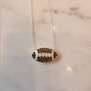 Football Pendant Necklace