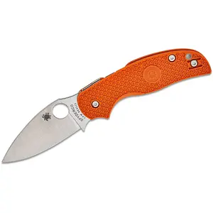 SPYDERCO SAGE 5 BRNT LTWT 3" ORG