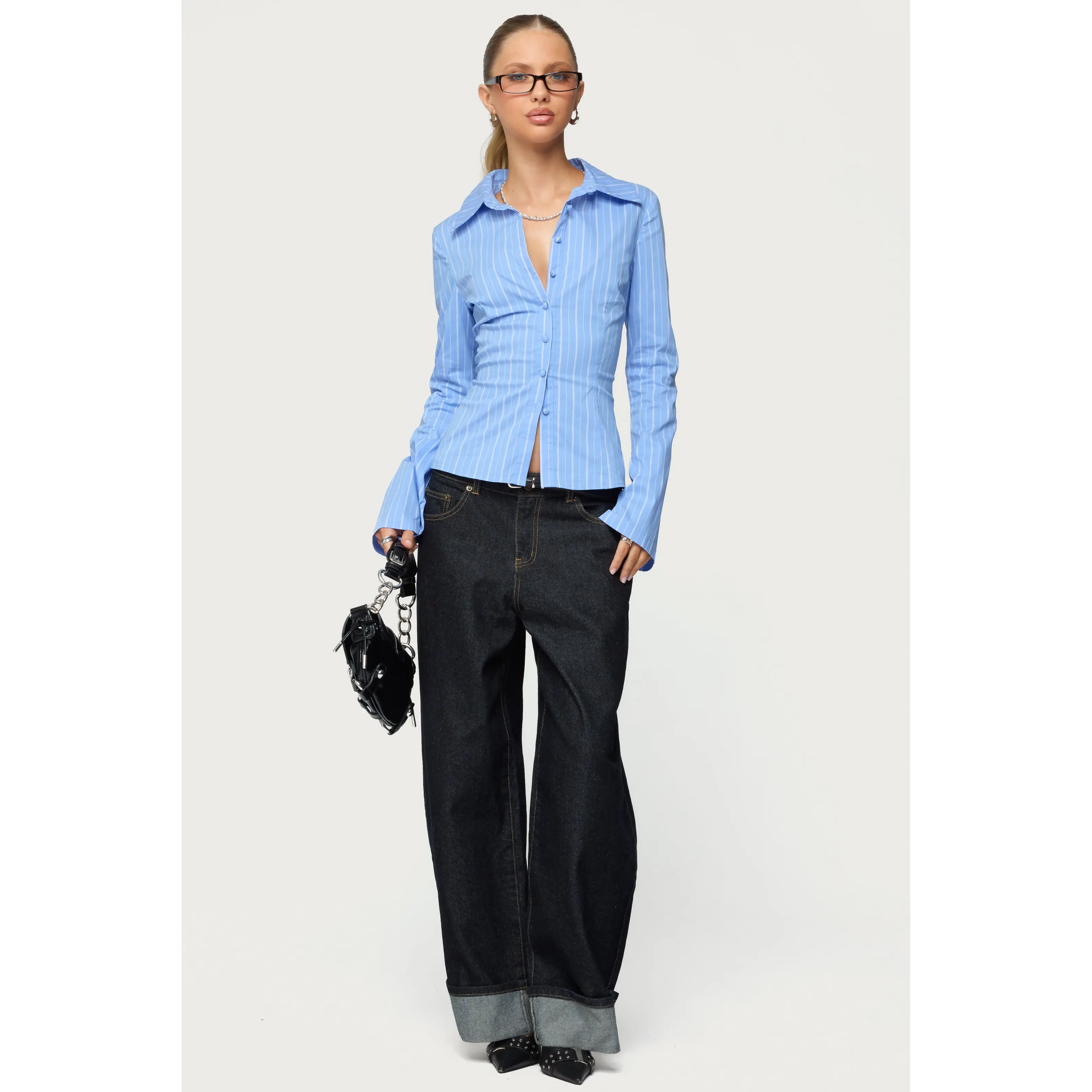 Petite Kella Low Rise Baggy Jeans Petite Kella Low Rise Baggy Jeans