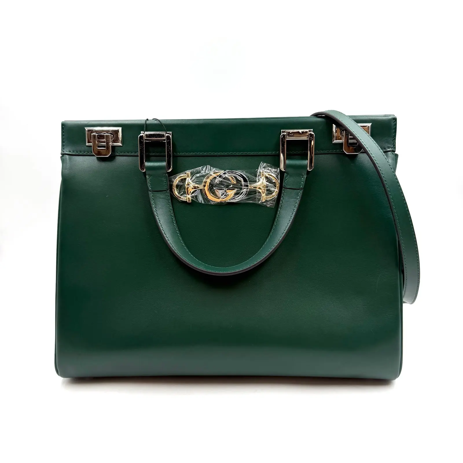 Pre-owned GUCCI AS Shown Tote Bags hz 5095 Calfskin Medium Zumi Top Handle Bag 26.06.06 Liveshow