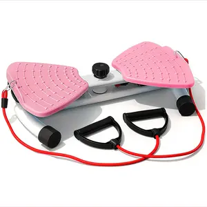 Waist Twist Machine Toned Abs Waist Twister Can Stand with Feet Apart Double Non-slip No Noise Use Exercise Equipment Abdominal Roller Workout