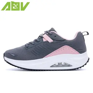 AOV Women Walking Shoes Arch Support Orthotic Tennis Training Shoes Non Slip Fashion Sneakers All Day Standing