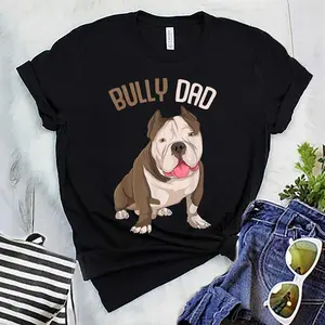 American Bully Dad Dogs Dad Men T-Shirt