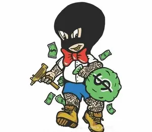 Alec Richie Rich Monopoly Sticker,  Vinyl Sticker, Decorative, 1