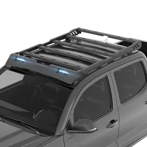 Roof Basket Cargo Carrier Compatible with 2005-2023 Tacoma Double Cab/Crew Cab