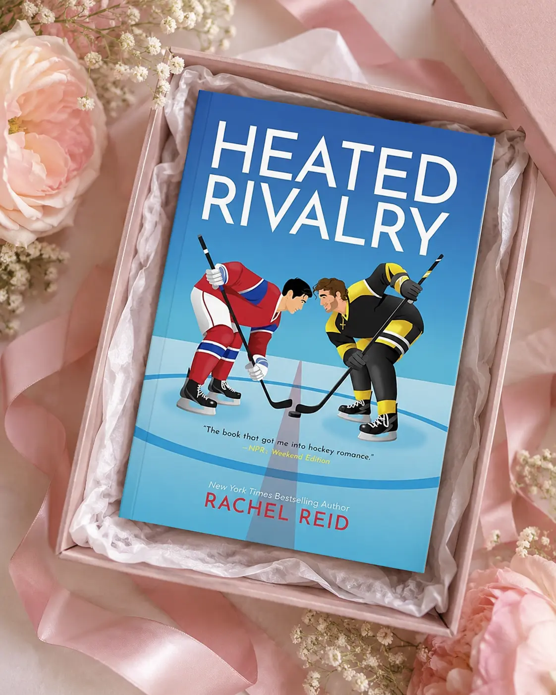 Heated Rivalry by Rachel Reid – Game Changers Book 2, MM Hockey Romance Novel, Enemies-to-Lovers Sports Romance, BookTok Favorite