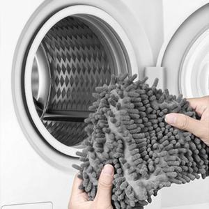 Long Handle Wall Cleaner Adjustable Length WallMop 360° Spinning Head Floor Wall WashingCleaning Tool for Walls Ceiling Fans FloorsBaseboards Dust Kitchen General Purpose, 6Replacement Pads and 1 Silicone Squeegee