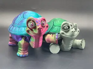 3D Box Turtle with Lid Collectible