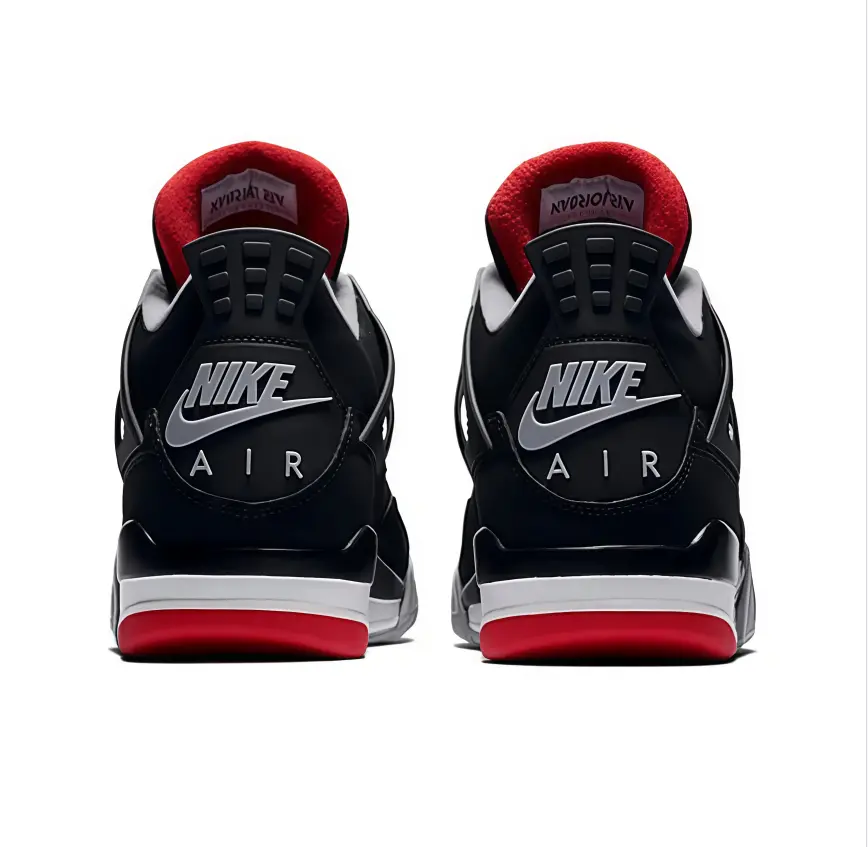 Dark tonal kicks with pop red accents