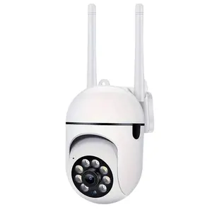 Wireless Security Camera, 355-Degree Rotation Security Camera with Auto Tracking, HD Night Vision Camera with Wireless Alarm, Two-Way Talk Indoor Monitor