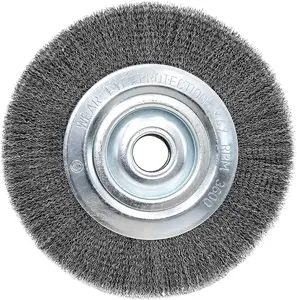 Shark Industries SI14140 10 x 1 x 1 in. Crimped Wire Wheel