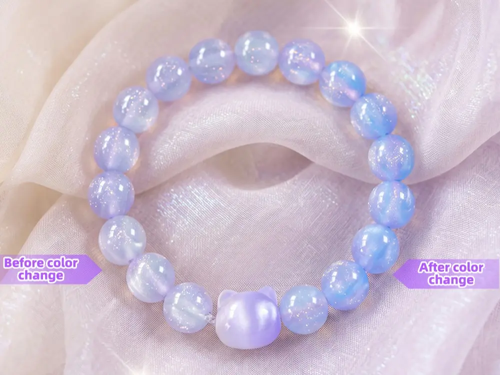 #1 DIY Bracelet Summer UV Color-Changing DIY Loose Beads Brightening Design Bracelet