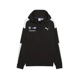 PUMA Mens Bmw M Motorsport Replica Drivers Hoodie Casual Outerwear Casual - Black