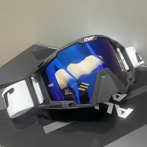 All-Season Motocross Goggles: Scratch-Resistant, Dustproof, UV-Protective, Protective Gear, Adjustable Fit for ATV, Dirt Bike, Snowmobile & Off-Road Riding - Perfect Gift for Adults & Teens