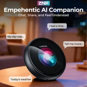 Znp Z01 Ai Translator, Digital Products, Supports Offline Translation in 60 Languages, Portable Magnetic Smart Assistant, Ideal for Travel and Daily Use