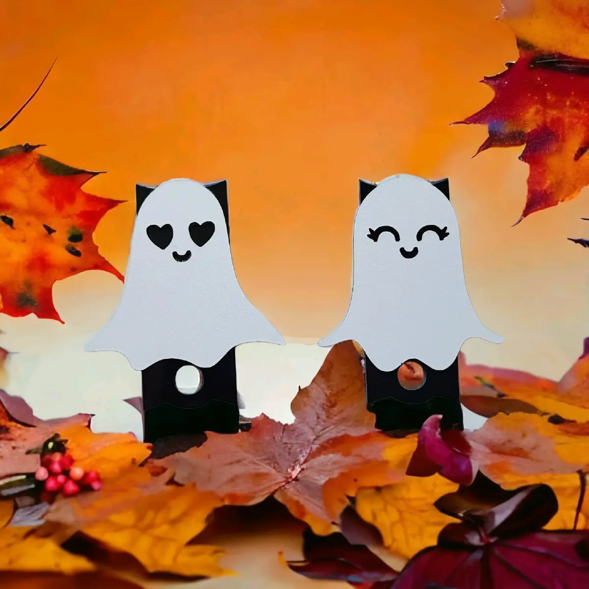 Cute Ghost Cup Topper