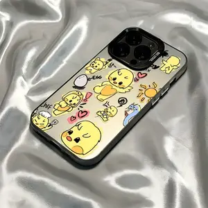 Cute Cartoon Doll Skzoo Bbokari iPhone Case, Anti-Drop Matte Back Cover, Compatible with iPhone 16 15 14 13 12 11 Pro Max X XR XS Max 8 40 Plus
