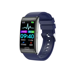 Smart Watch Fitness Tracker，1.47" Smart Watch with 30/7 Heart Rate Blood Oxygen Monitor，Sleep Tracker,chest patch instant ECG analysis,Pedometer,IP68 Waterproof Activity Trackers for Android&iPhone Women Men