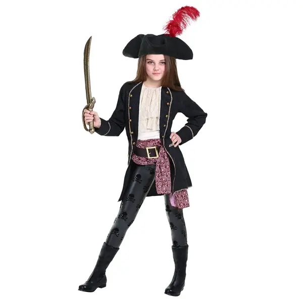 Girls Buccaneer Costume
