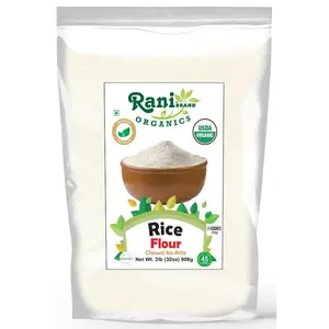 Organic Rice (White) Flour 32oz (2lbs) 908g - Rani Brand Authentic Indian Products