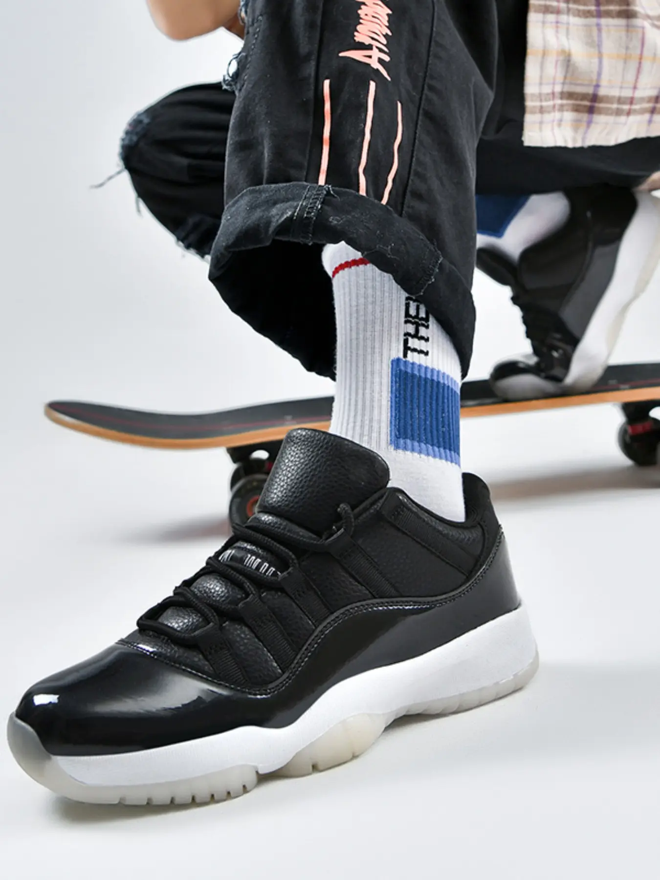 Kandoo Practical Basketball Shoes, Youth Low-Top Shock Absorption, Anti-Slip Wear-Resistant, Men's Big Monster Sneakers, Hoop Shoes, Athletic Basketball Shoes