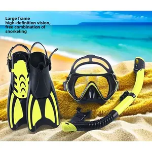 Adjustable Snorkeling Fins – Hydrodynamic Swim Flippers for Freediving & Lap Training, Ergonomic Open-Heel Design for Men Women #Snorkeling #BeachDay #TikTokMadeMeBuyIt #SwimGear