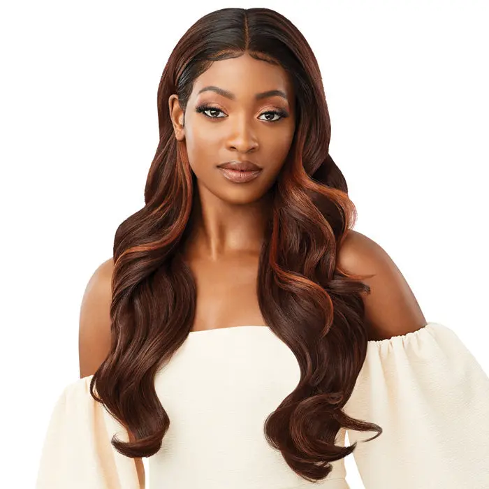 Outre Synthetic Melted Hairline Lace Front Wig SERAPHINE Outre Synthetic Melted Hairline Lace Front Wig SERAPHINE