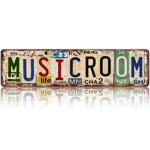 Vintage Music Room Wall Decor Street Signs Music Posters Studio Decor Metal Tin Sign Guitar Wall Art Decor 16 X 4 Inches Rustic Aluminum Plaque Home Office Decoration Hanging Gift
