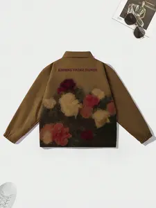 Men's pure-colored long-sleeved casual fitted jacket with zipper and collar, fashionable outerwear, suitable for daily wear, ideal choice for layering in cold weather